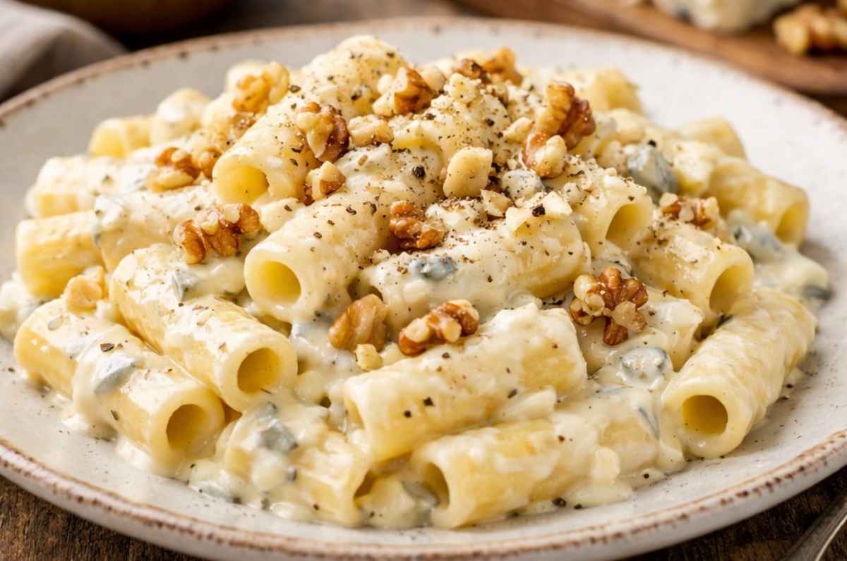 pasta gorgonzola e noci