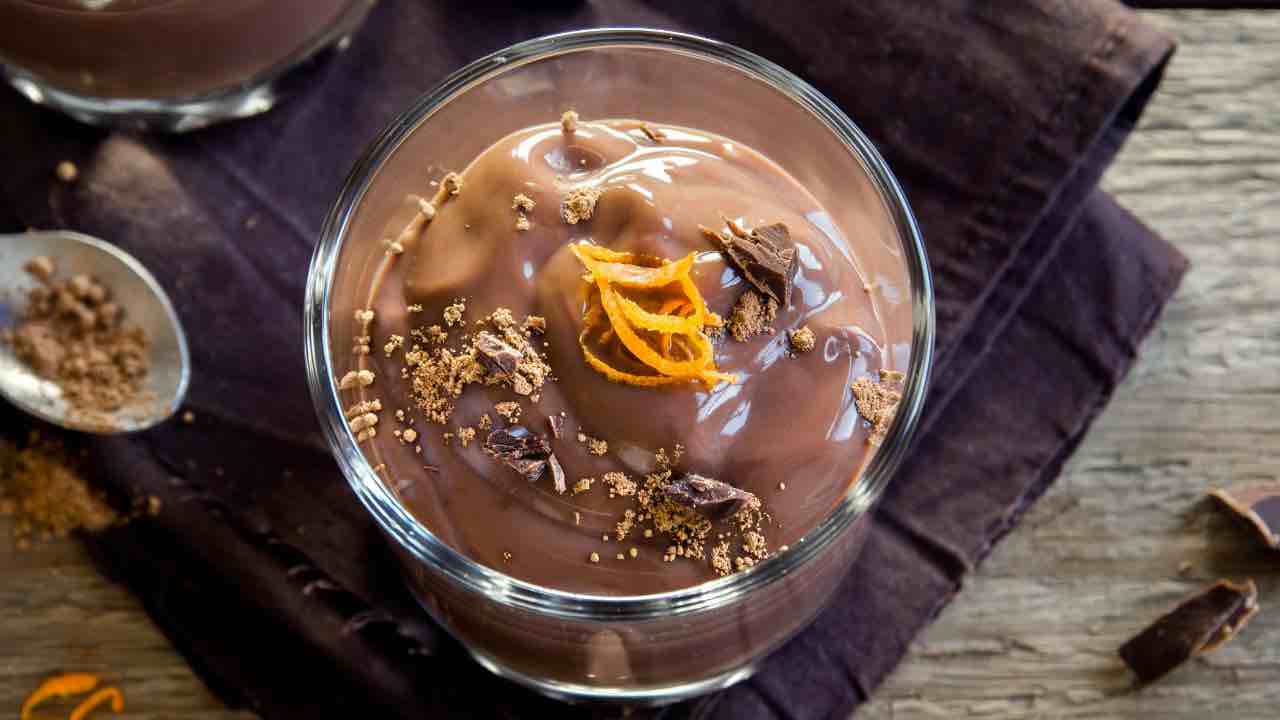 budino cioccolato arancia